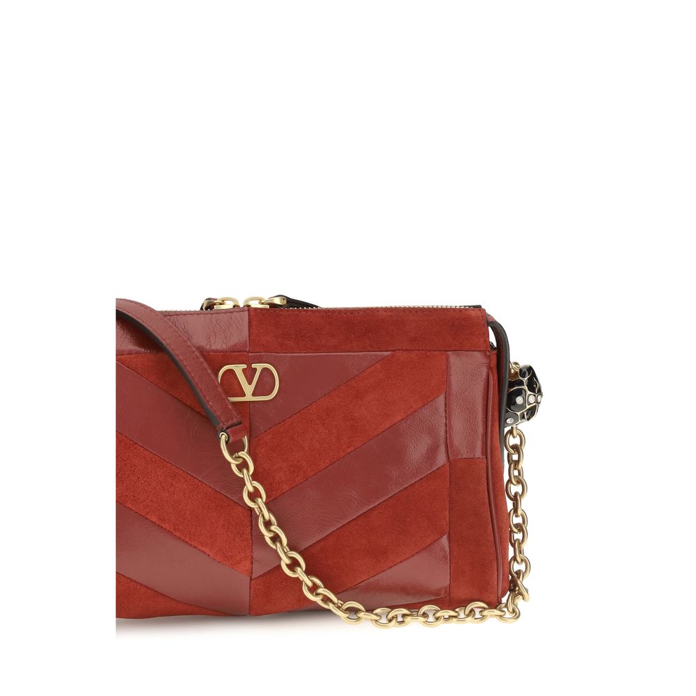 Valentino Garavani Multicolor Leather Shoulder Bag