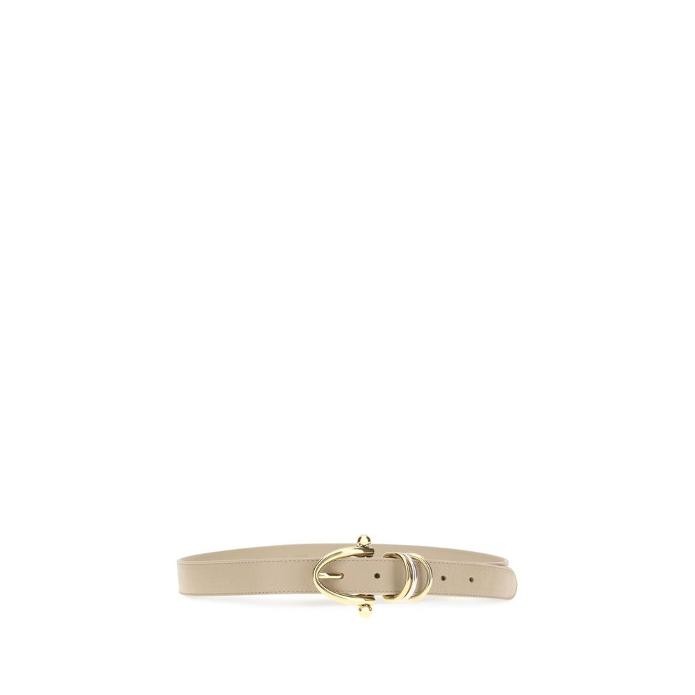 Chloé Beige Leather Bracelet
