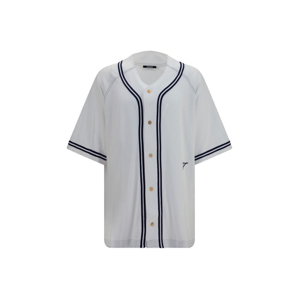 Jacquemus White Cotton Pattern Shirt