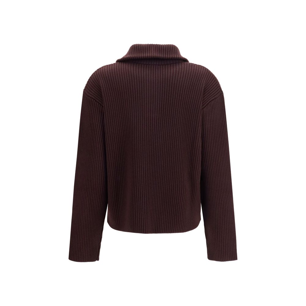 Courrèges Brown Wool Sweatshirt