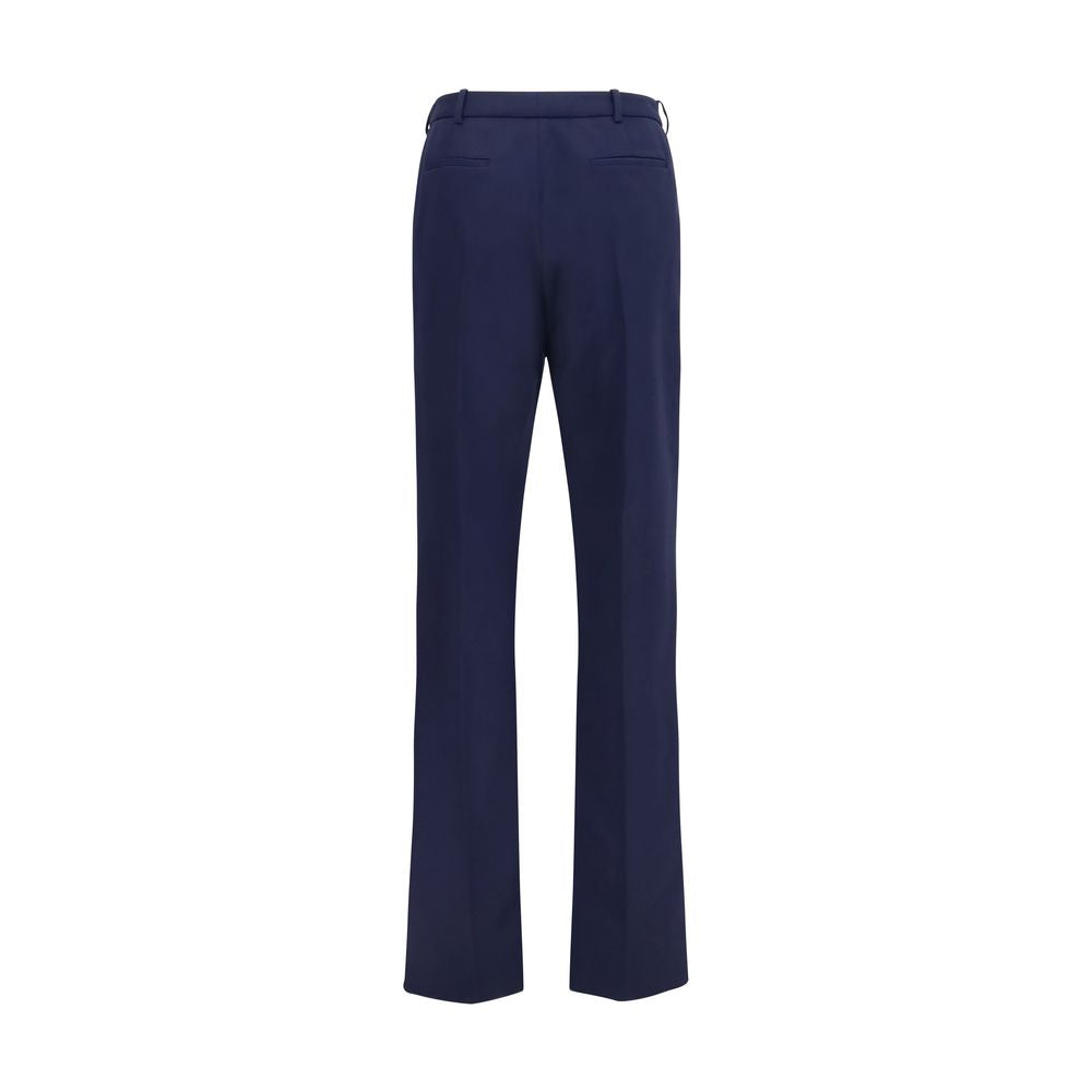 Balenciaga Blue Wool Pants