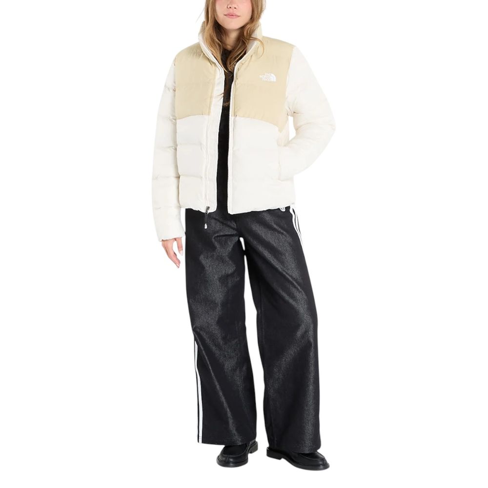 The North Face Cream Polyester Coat