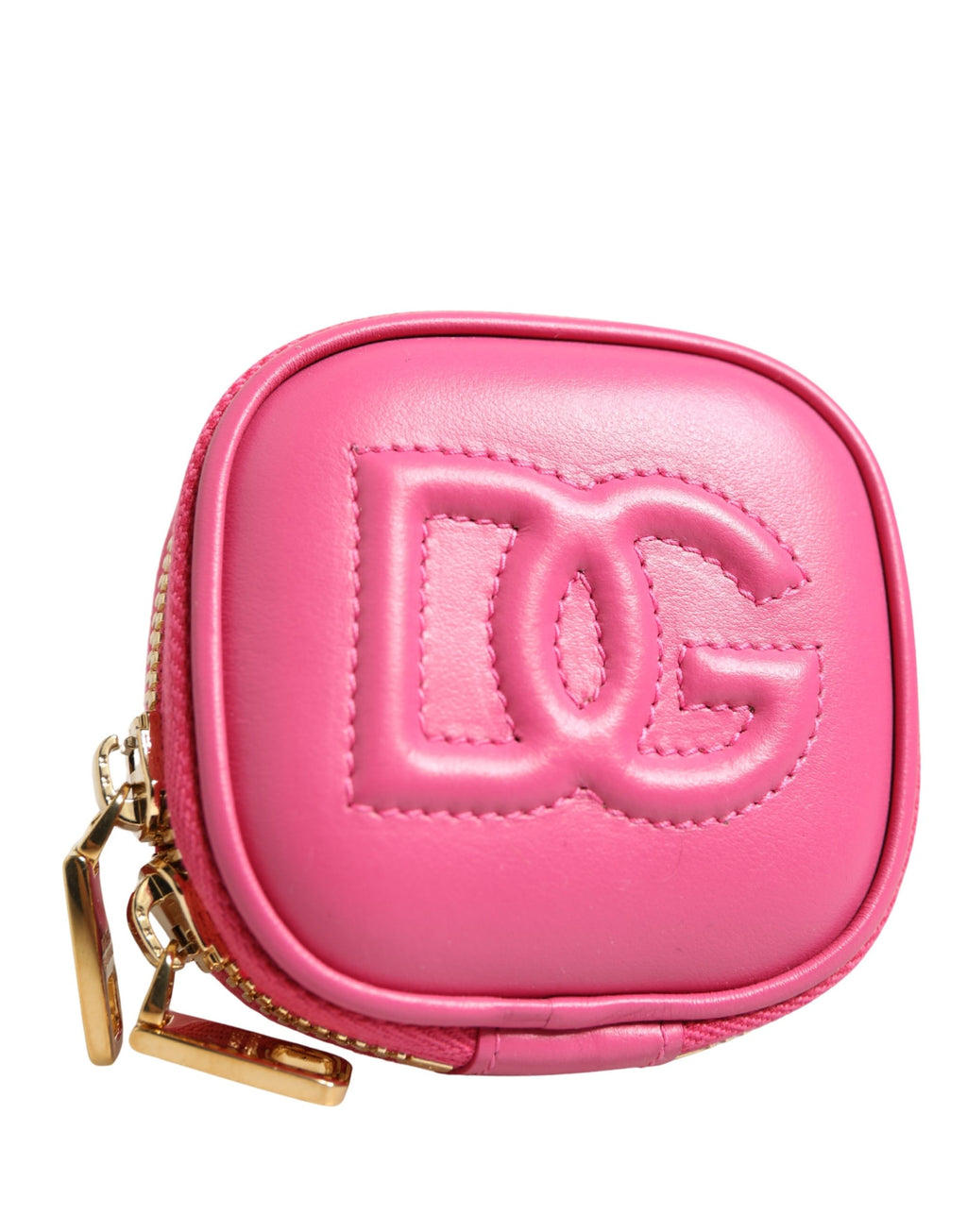 Dolce & Gabbana Pink Leather DG Logo MULTIFUNCTIONAL KIT Borse Bag