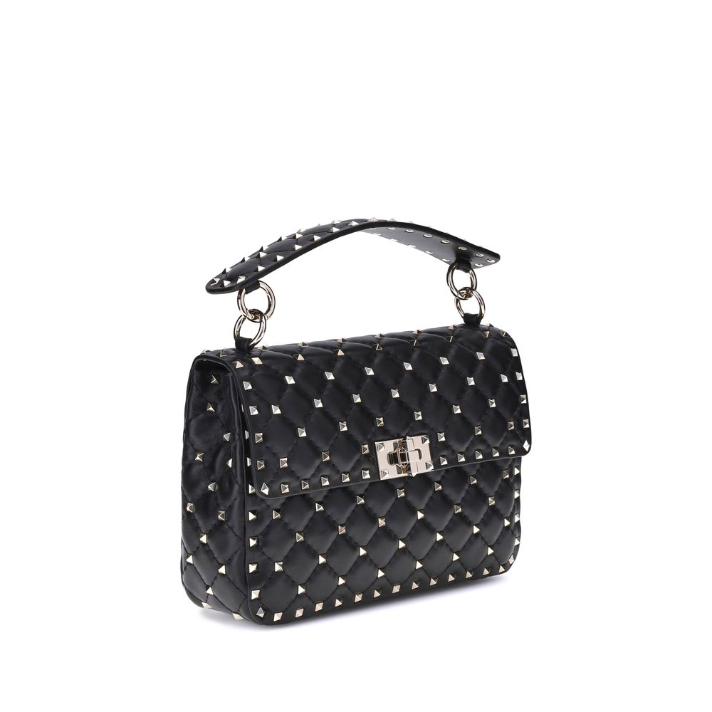 Valentino Garavani Black Aries Aries Shoulder Bag