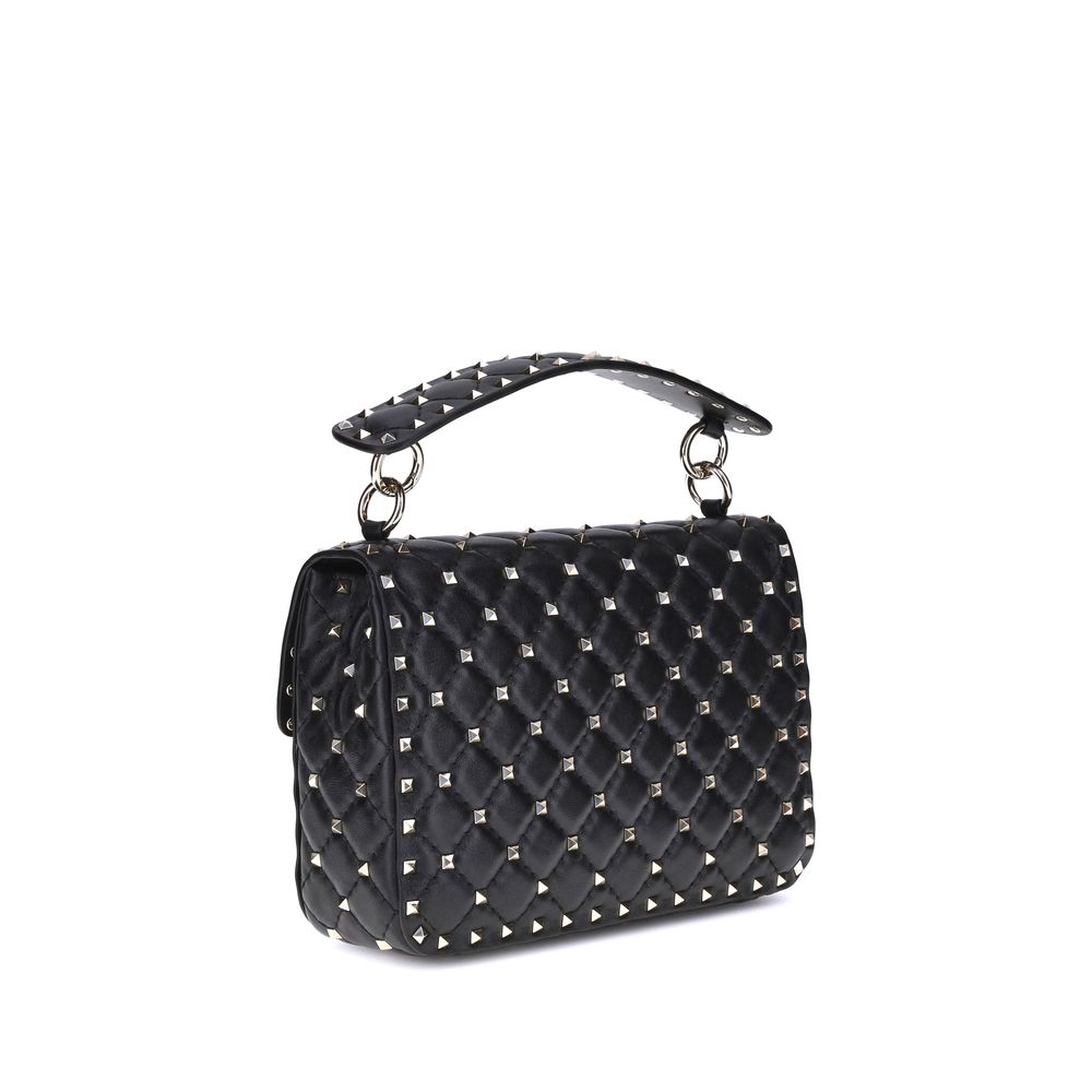 Valentino Garavani Black Aries Aries Shoulder Bag
