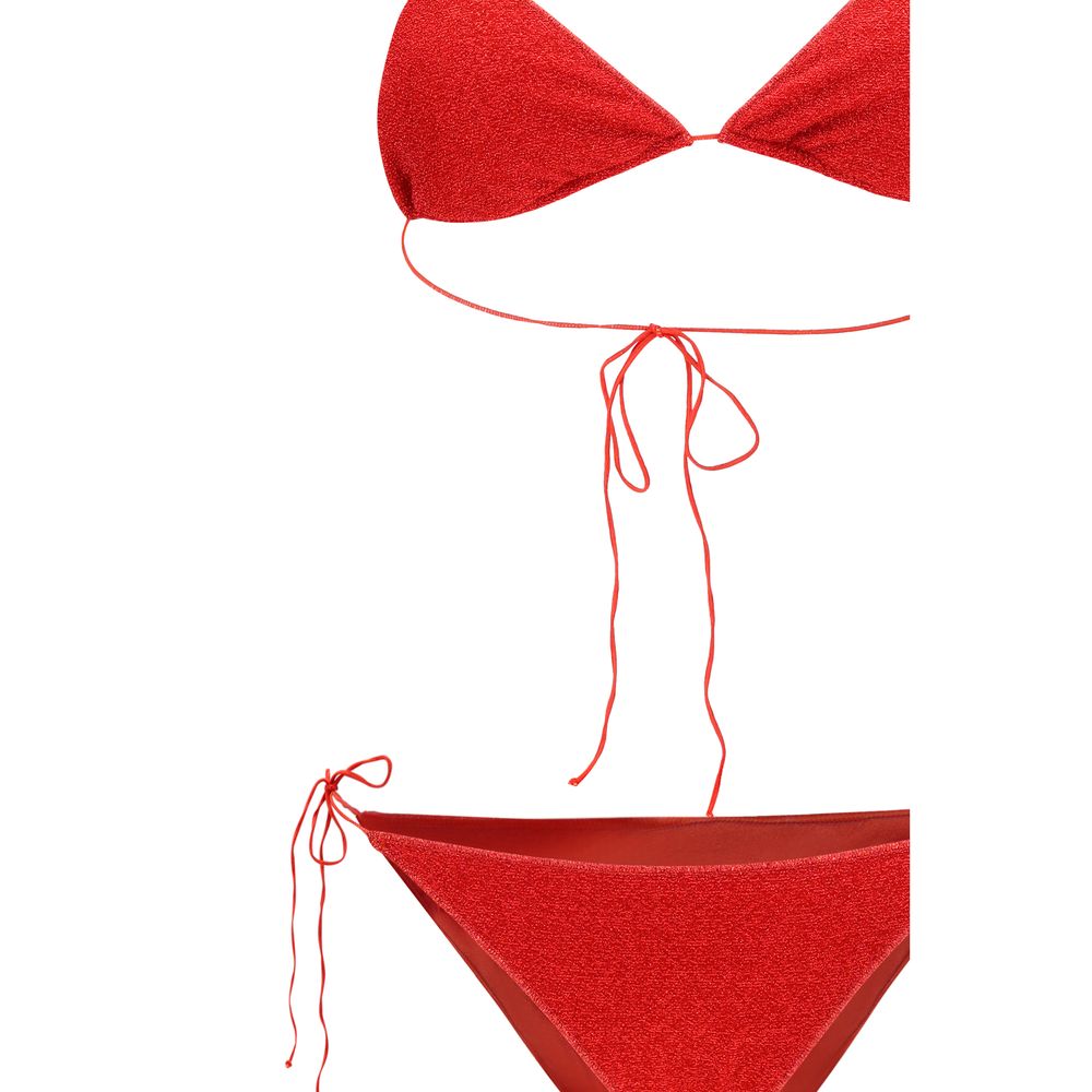 Oséree Red Elastane Bikini