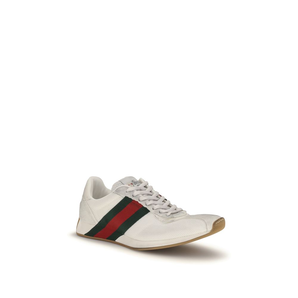 Gucci White Athletic Sneakers