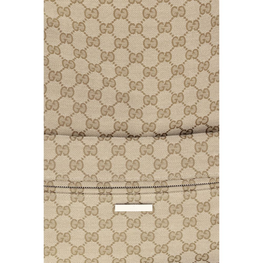 Gucci Beige Polyester Shoulder Bag