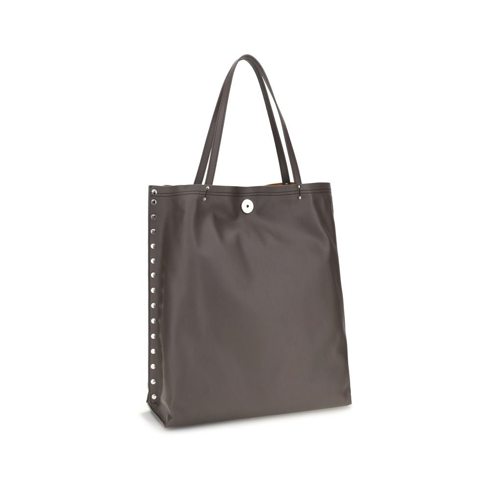 Zanellato Gray Leather Shoulder Bag