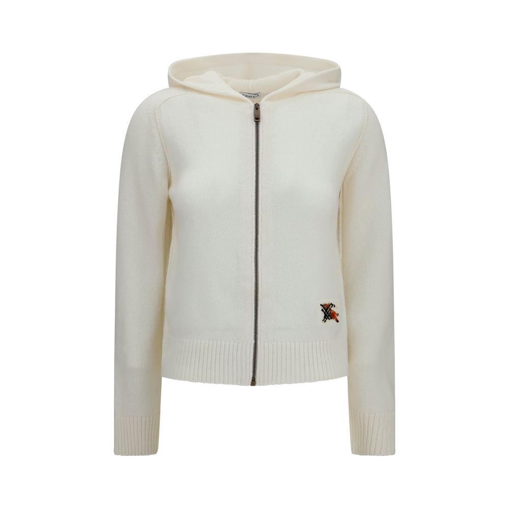 Burberry Beige Wool Hoodie