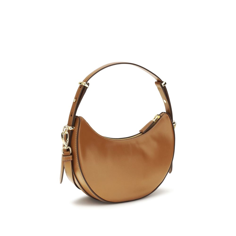 Prada Beige Leather Shoulder Bag