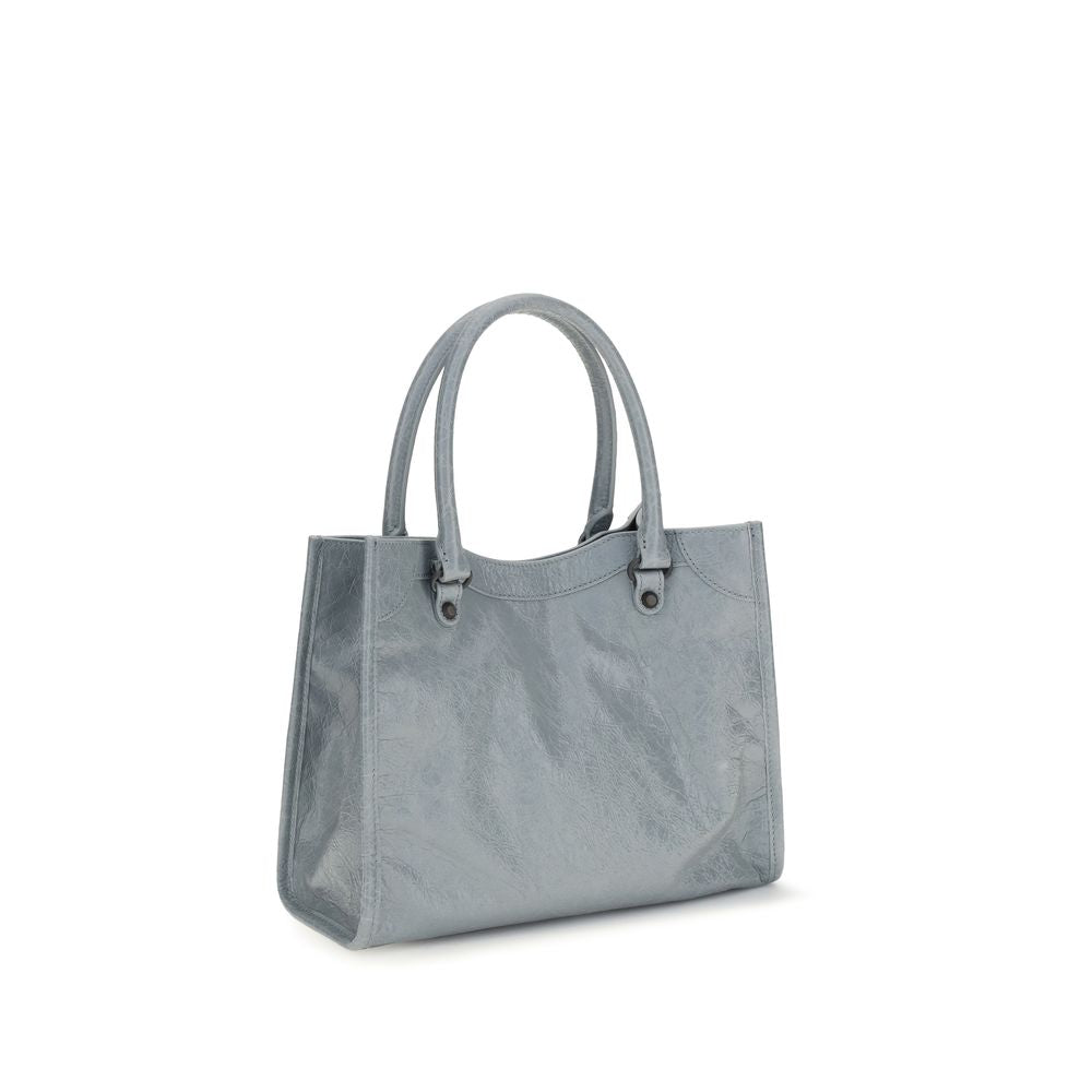 Balenciaga Blue Lamb Ovis Aries Aries Shoulder Bag