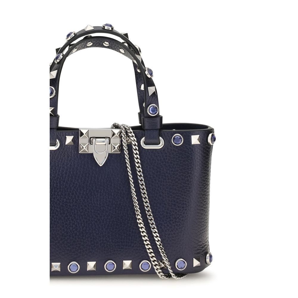 Valentino Garavani Black Leather Handbag