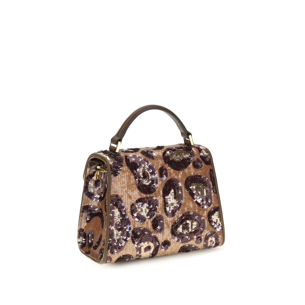 Valentino Garavani Multicolor Silk Shoulder Bag