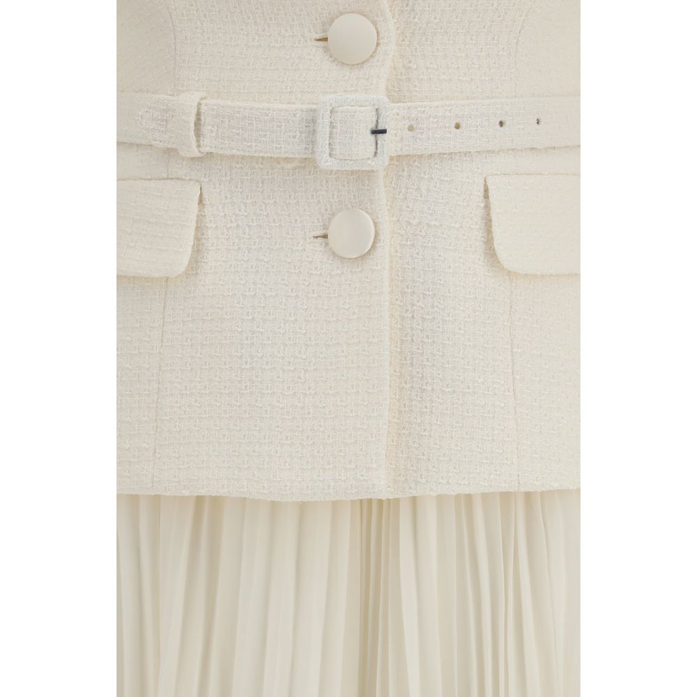 Self-Portrait Beige Cocktail Dress