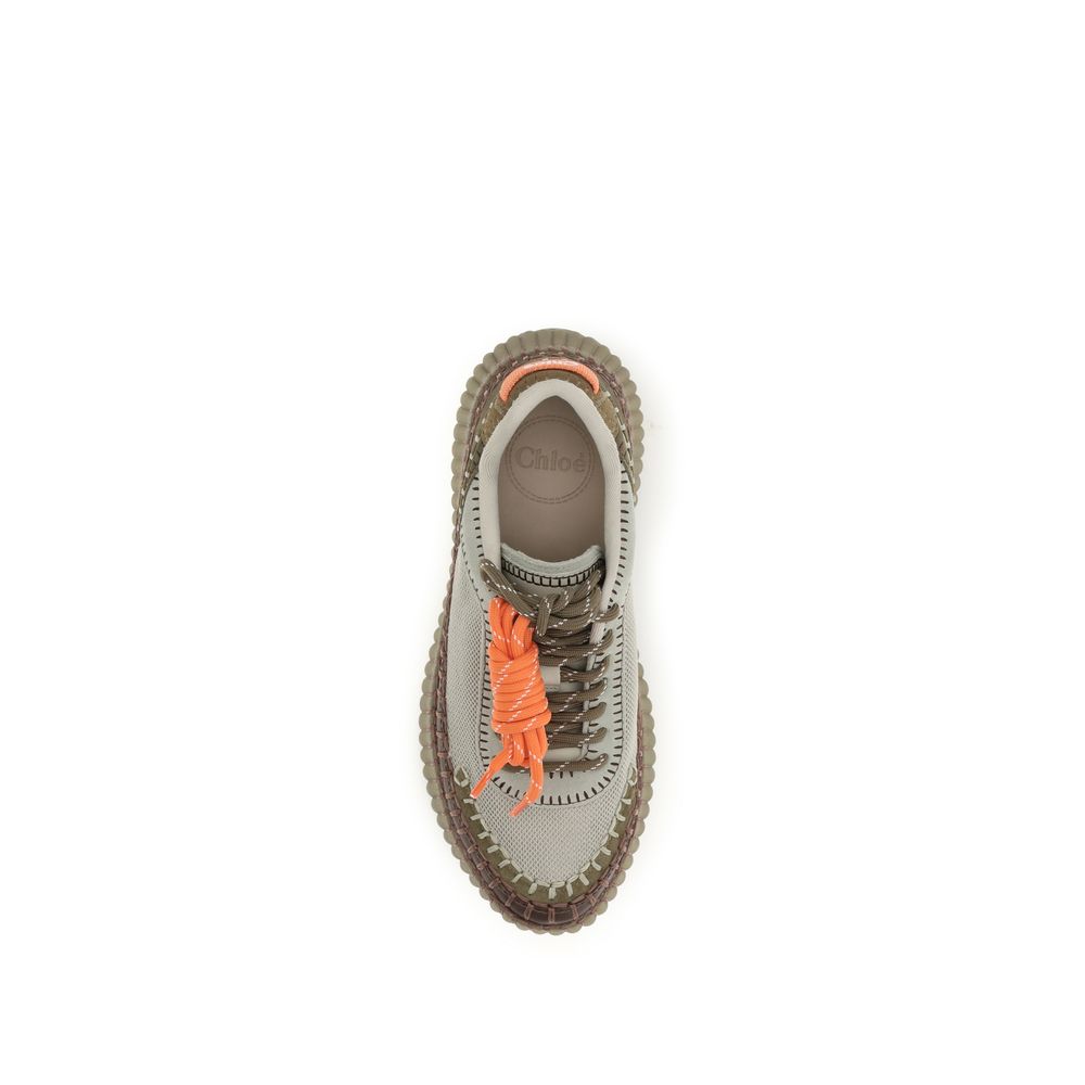 Chloé Bicolor Athletic Sneakers