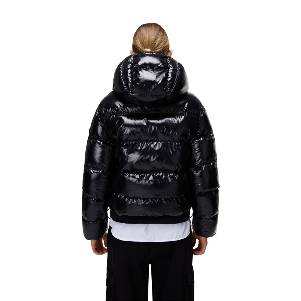 Napapijri Black Recycled Full-Length Jacket