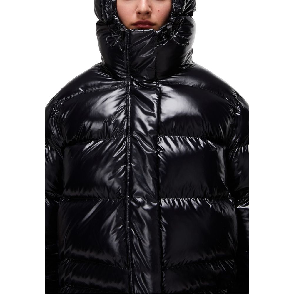 Napapijri Black Recycled Full-Length Jacket