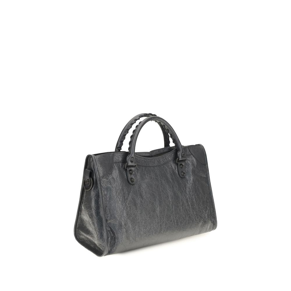 Balenciaga Gray Aries Aries Handbag