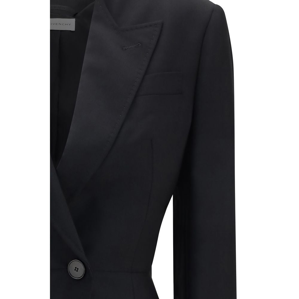 Givenchy Black Wool Blazer