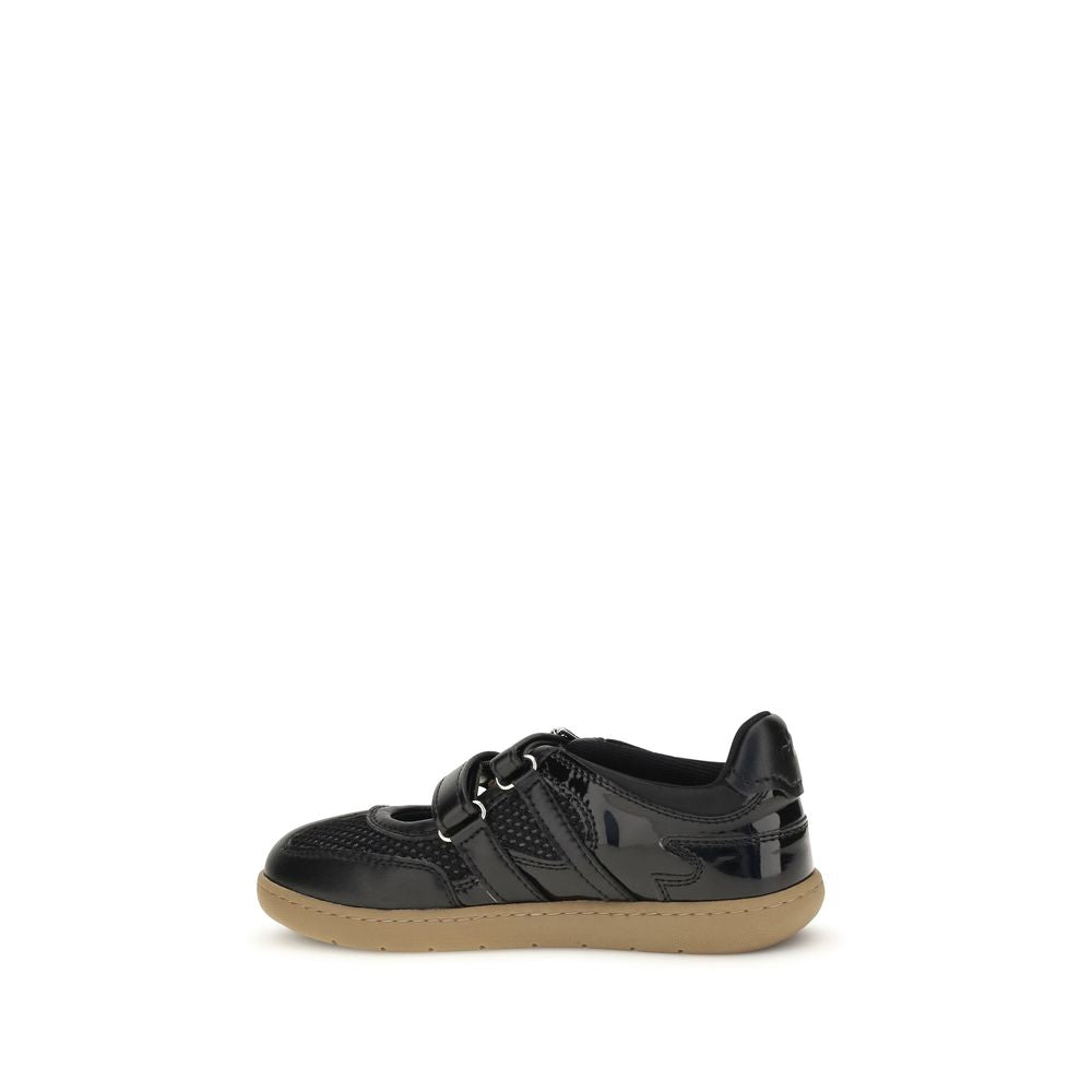 Ganni Black Ballet Flats