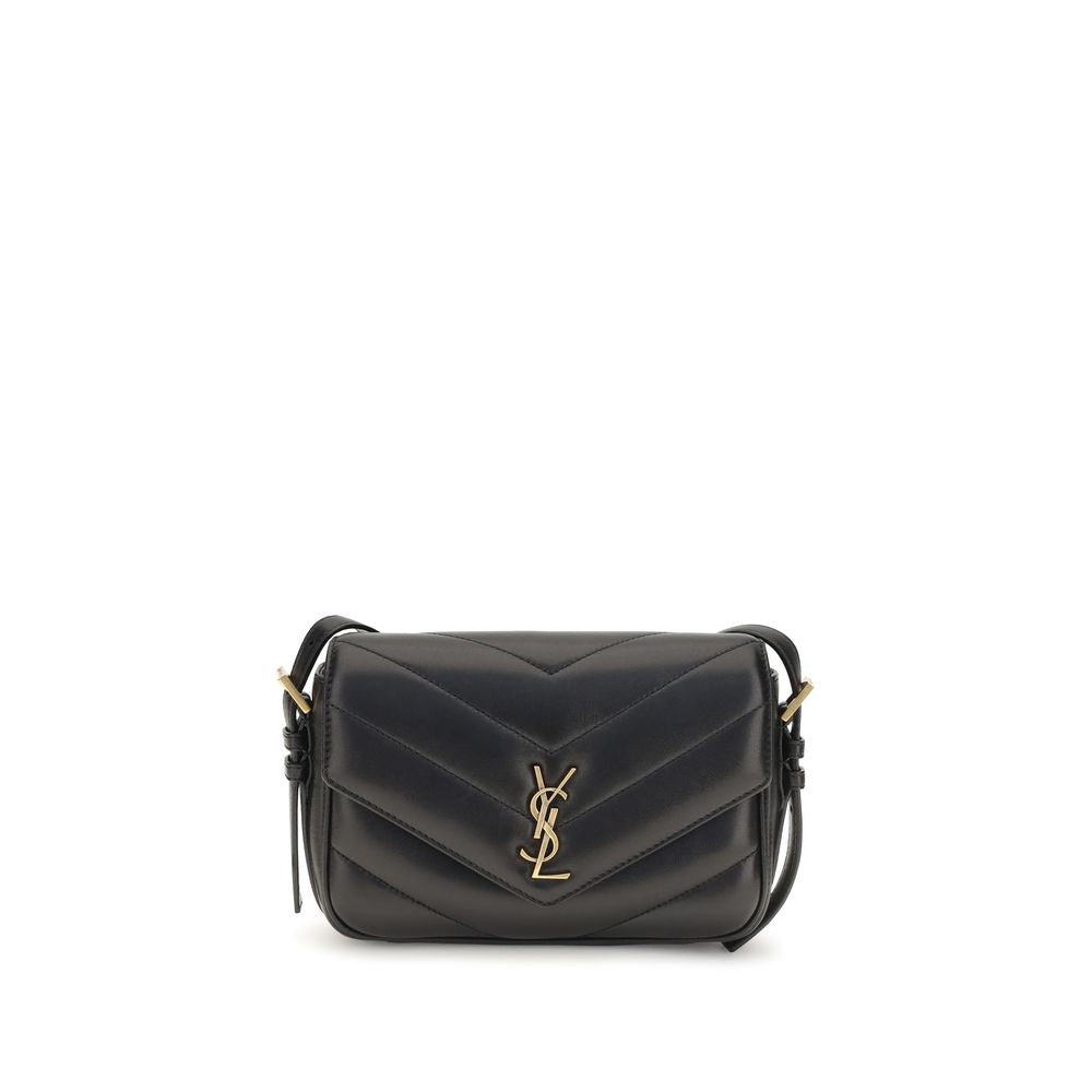 Saint Laurent Black Aries Aries Shoulder Bag