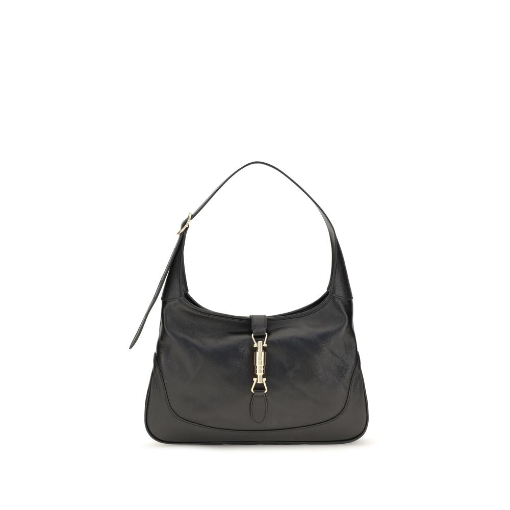 Gucci Black Leather Shoulder Bag