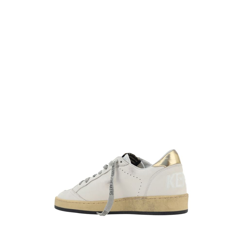 Golden Goose White Leather Sneakers
