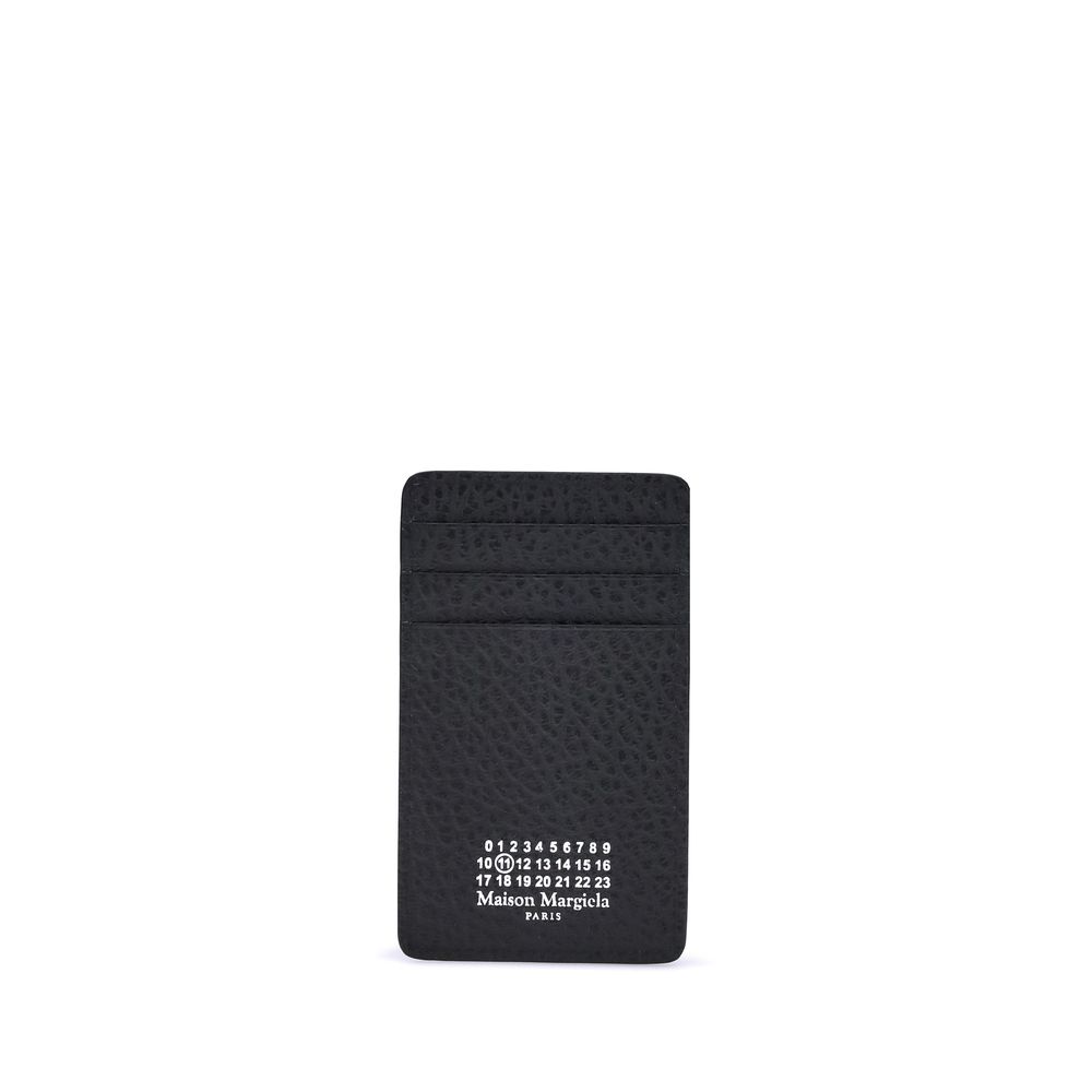 Maison Margiela Black Leather Wallet