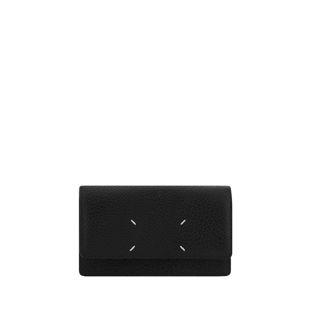 Maison Margiela Black Leather Wallet