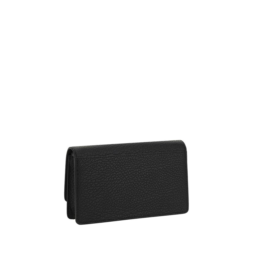 Maison Margiela Black Leather Wallet