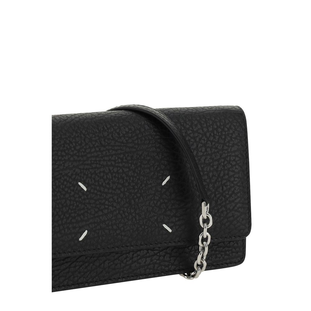 Maison Margiela Black Leather Wallet