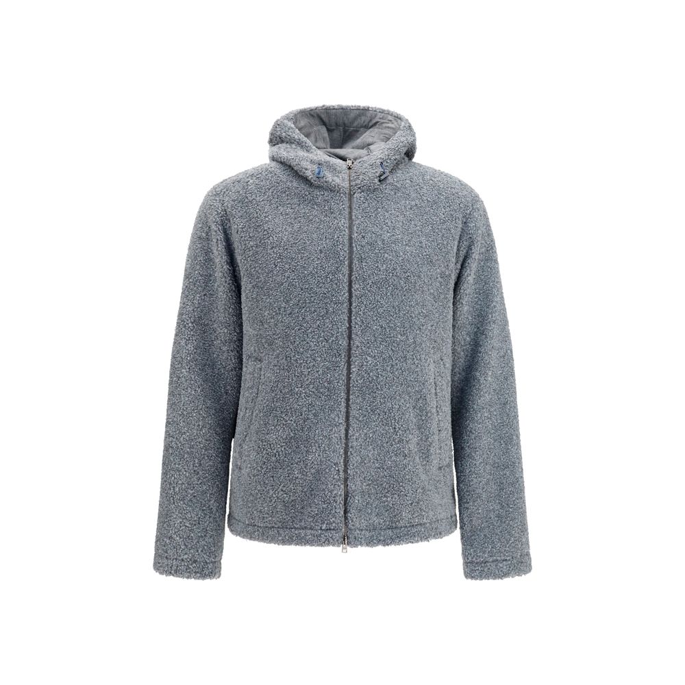 Herno Gray Full-Length Jacket