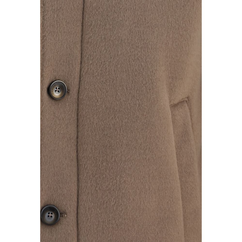 Herno Brown Full-Length Jacket