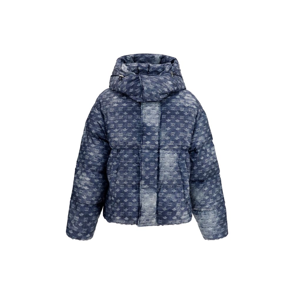 Dsquared² Blue Full-Length Jacket