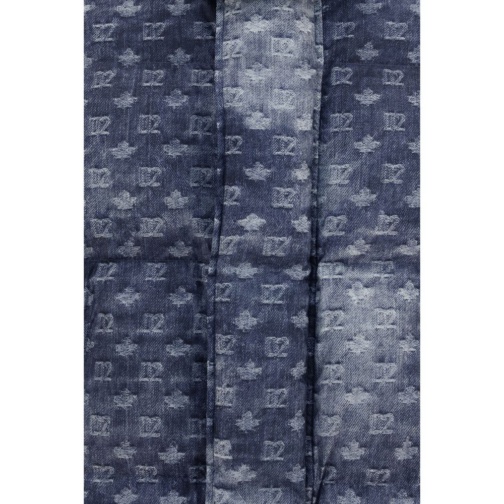 Dsquared² Blue Full-Length Jacket