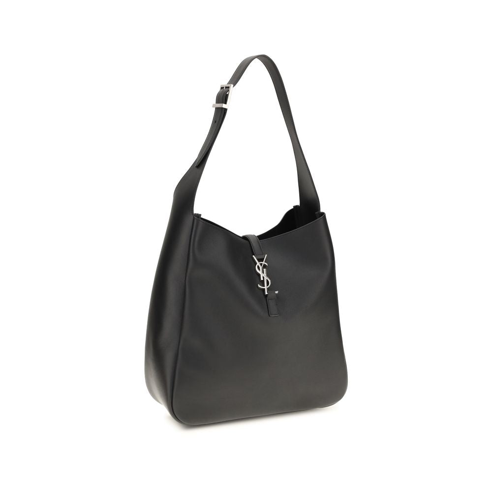 Saint Laurent Black Leather Shoulder Bag