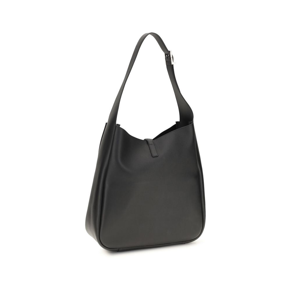 Saint Laurent Black Leather Shoulder Bag