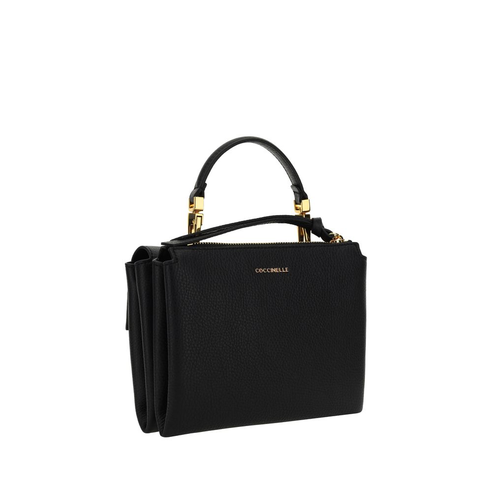 Coccinelle Black Leather Shoulder Bag