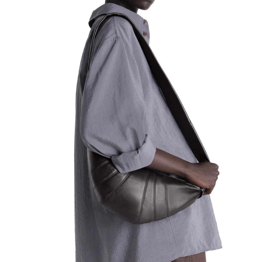 Lemaire Brown Leather Shoulder Bag