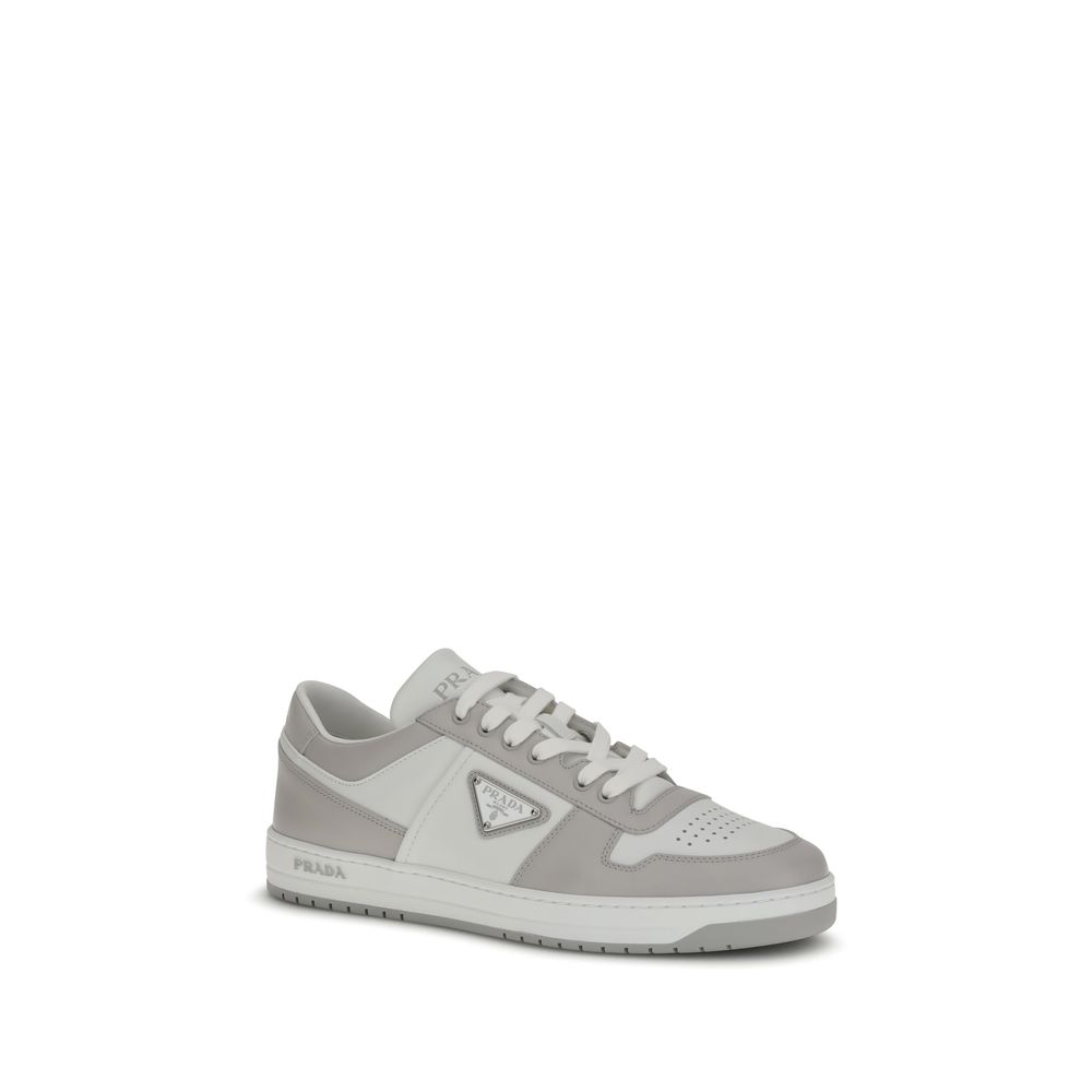 Prada Multicolor Leather Low Top Sneakers