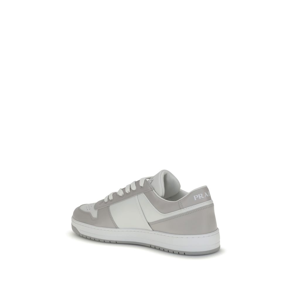 Prada Multicolor Leather Low Top Sneakers