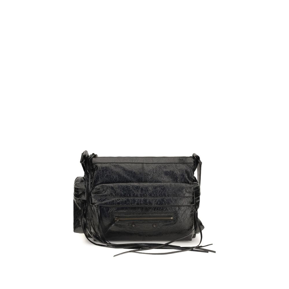 Balenciaga Black Aries Aries Shoulder Bag