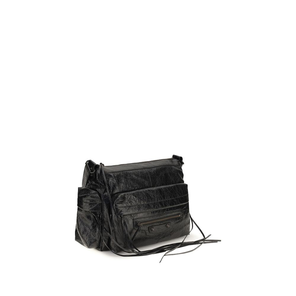 Balenciaga Black Aries Aries Shoulder Bag