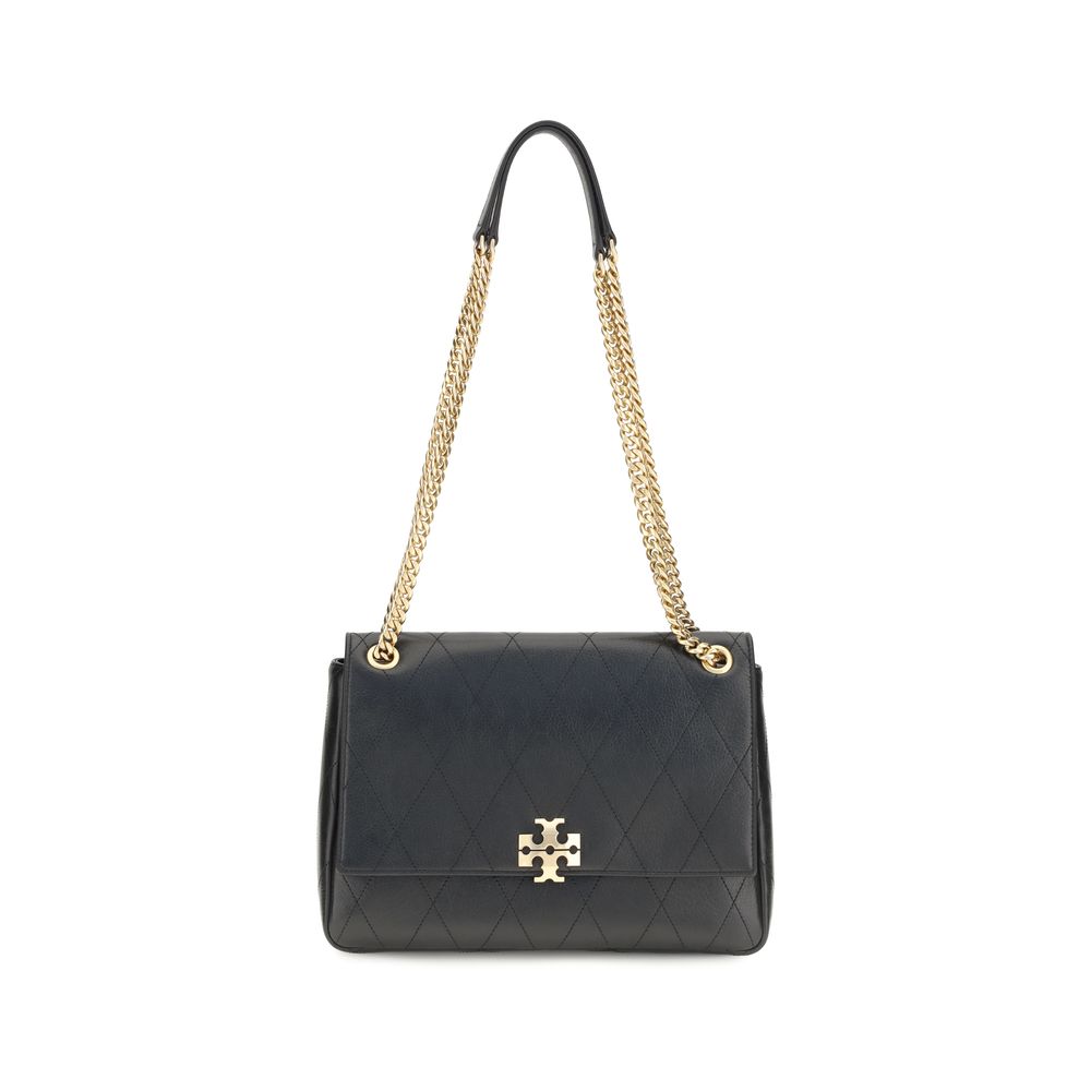 Tory Burch Black Leather Shoulder Bag