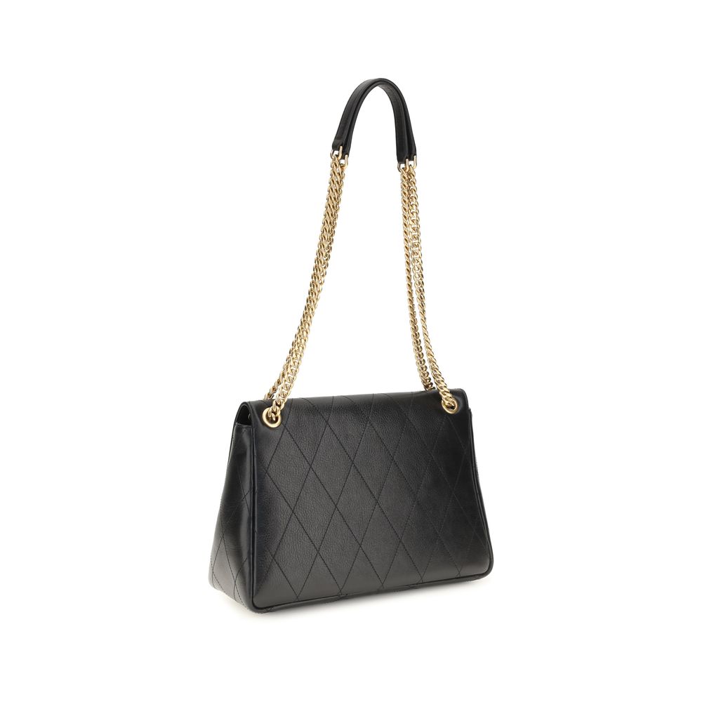 Tory Burch Black Leather Shoulder Bag