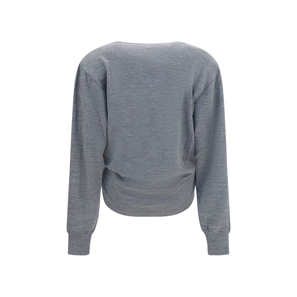 Magda Butrym Gray Wool Sportswear