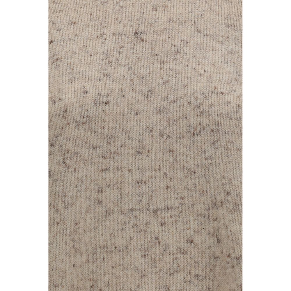Fabiana Filippi Beige Wool Sweatshirt