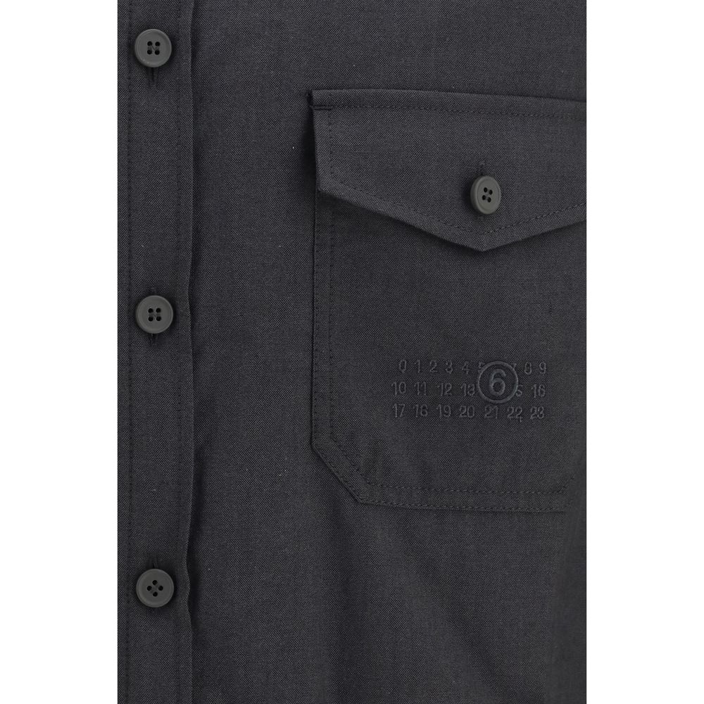MM6 Gray Wool Shirt