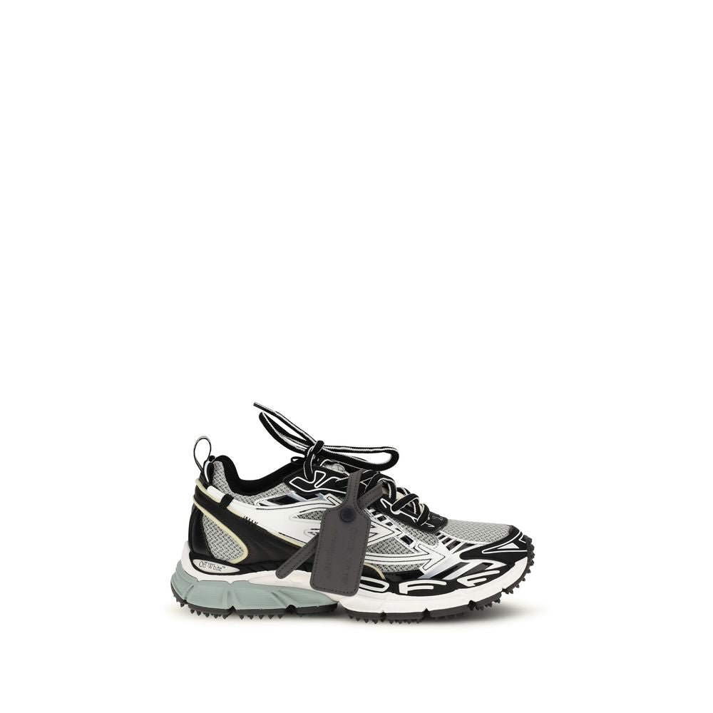 Off-White Gray Athletic Sneakers
